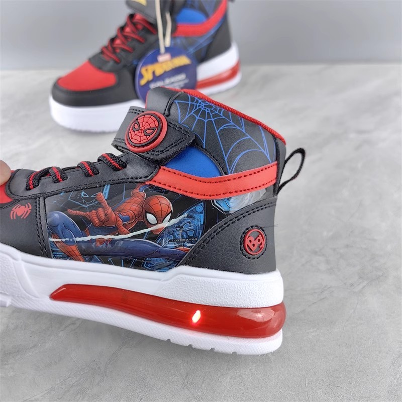 DISNEY BOY SHOES/Spider Man cartoon pattern