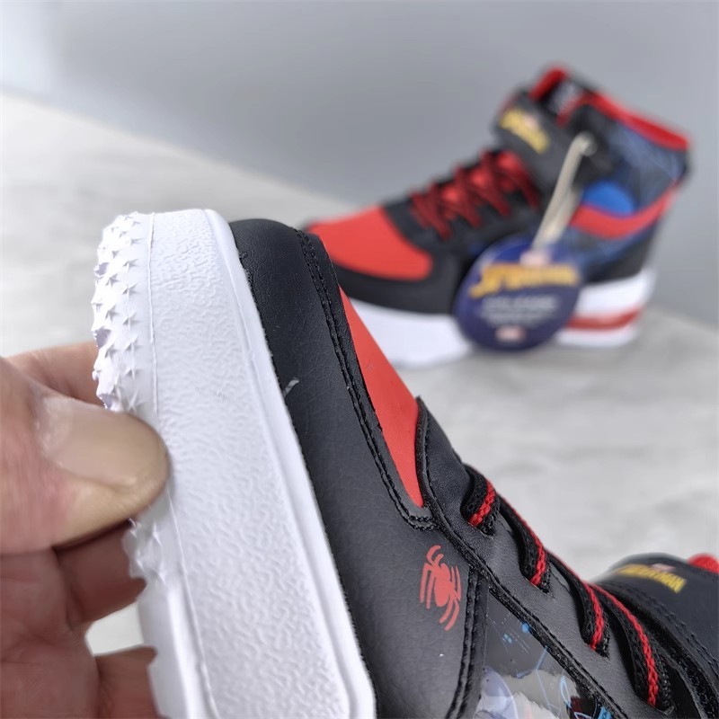 DISNEY BOY SHOES/Spider Man cartoon pattern