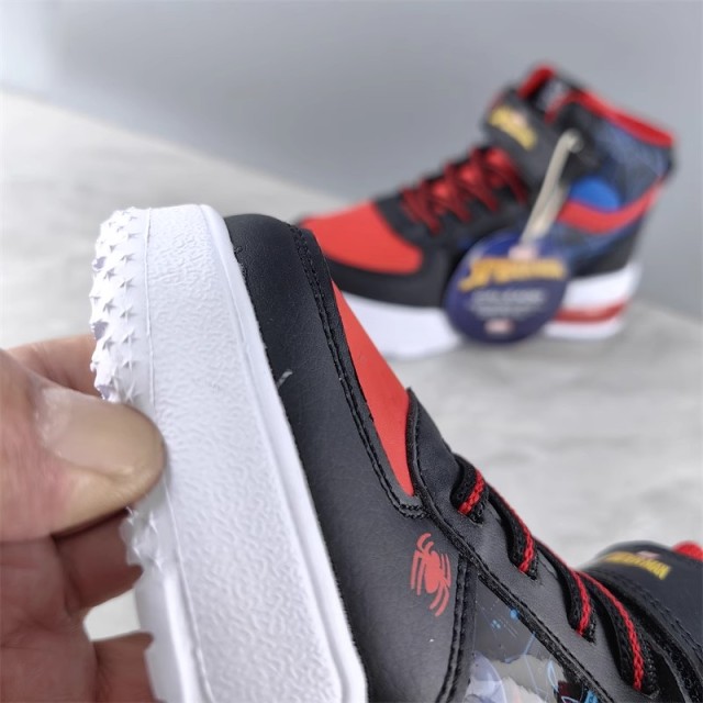 DISNEY BOY SHOES/Spider Man cartoon pattern