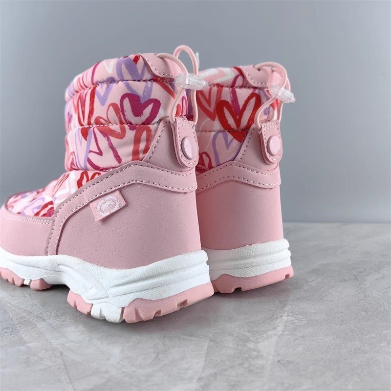Girl RED Snow boots UK5#-13#