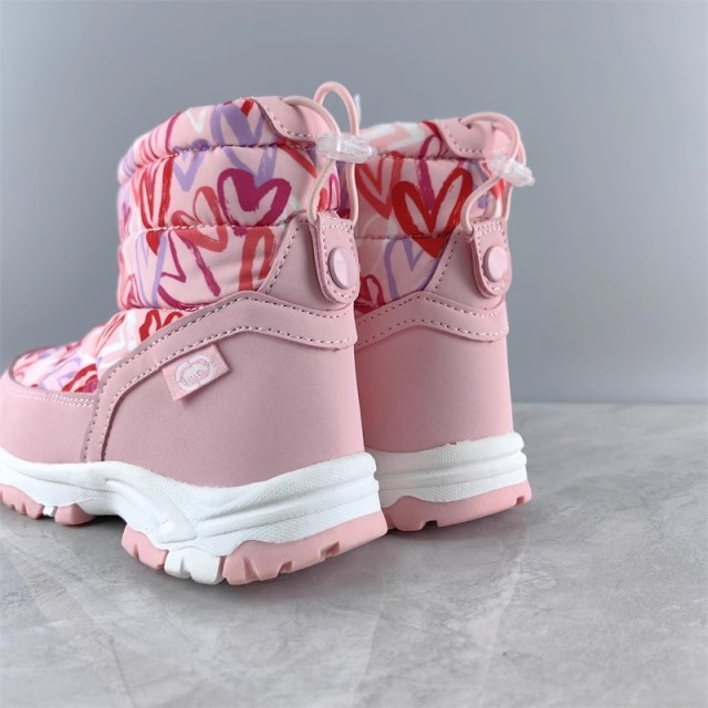 Girl RED Snow boots UK5#-13#