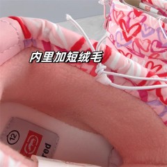 Girl RED Snow boots UK5#-13#