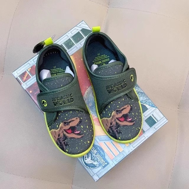 Boy Kids Canvas shoes/Disney cartoon shoes/Jurassic World 28#-32#