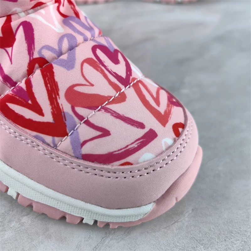 Girl RED Snow boots UK5#-13#
