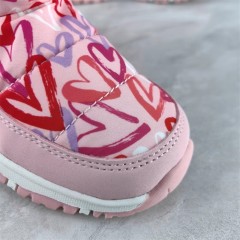 Girl RED Snow boots UK5#-13#