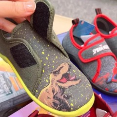 Boy Kids Canvas shoes/Disney cartoon shoes/Jurassic World 28#-32#