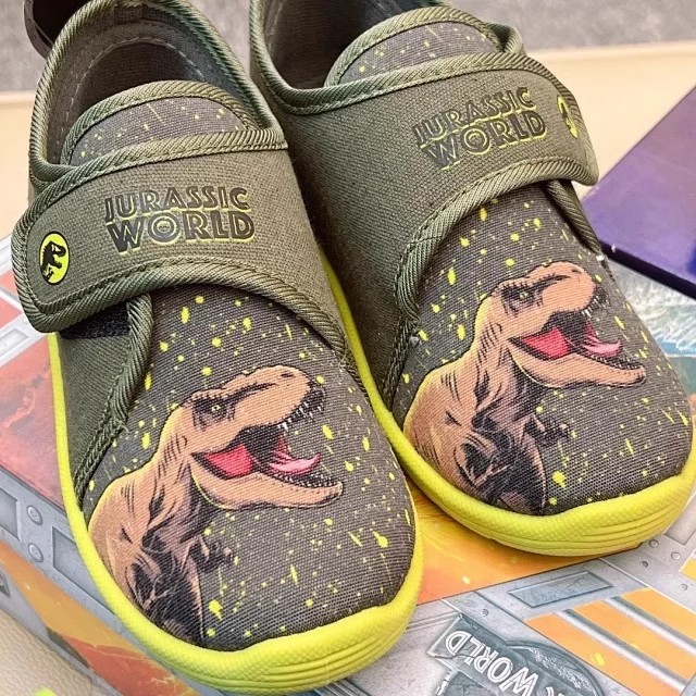 Boy Kids Canvas shoes/Disney cartoon shoes/Jurassic World 28#-32#