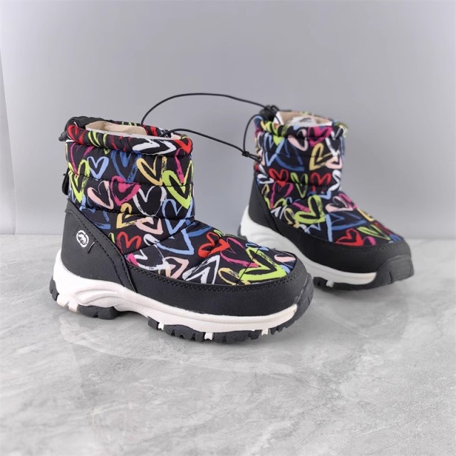 Girl RED Snow boots UK5#-13#