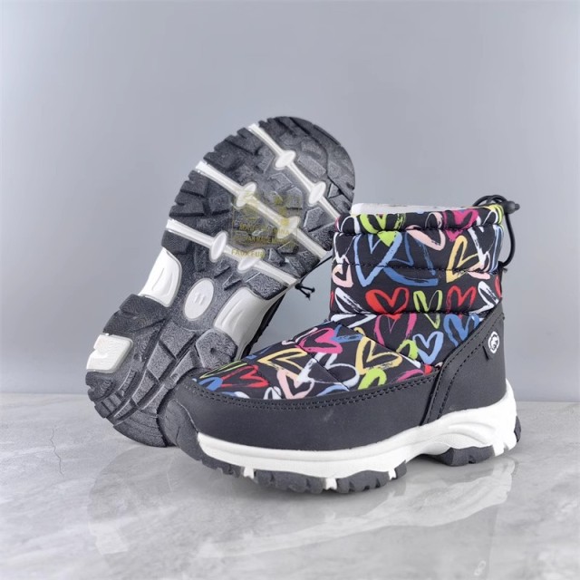 Girl RED Snow boots UK5#-13#