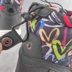 Girl RED Snow boots UK5#-13#