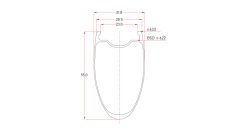 R23-55 All-Road Rim 700c