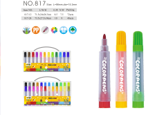 HUILEXING Color Pen,12 Colors Washable Mini Watercolor Pen,SF-817