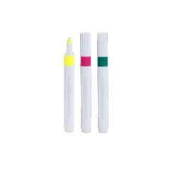 HUILEXING Color Pen, 12/24/36/48 Colors Washable Triangular Watercolor Felt Tip Pen, SF-167