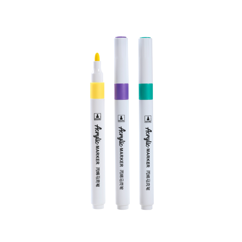 HUILEXING Marker Pen, 12/24/36/48 Colors Acrylic Marker, SF-158