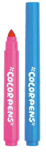 MITOO Color Pen,10/12 Colors Washable Jumbo Watercolor Felt Tip Pen, SF-2167