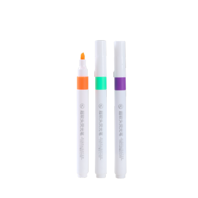HUILEXING Highlighter, 6 Colors Neon Color Soft Chisel Tip Highlighter,SF-160
