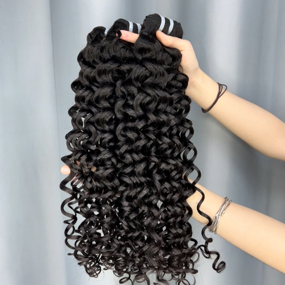 3 Pieces Raw Hair Bundles Italian Curly