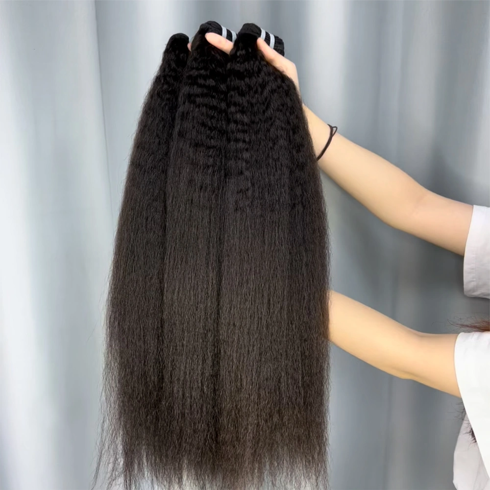 3 Pieces Raw Hair Bundles Kinky Straight