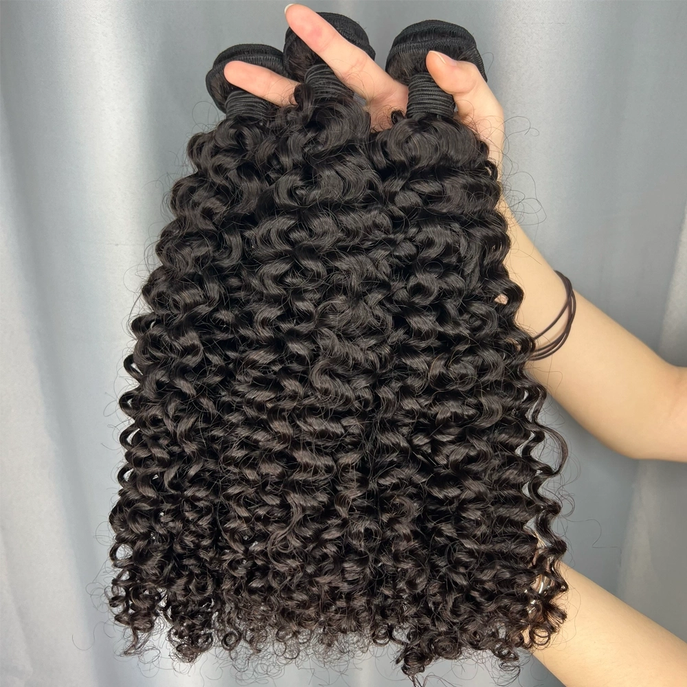 3 Pieces Virgin Hair Bundles Deep Curly