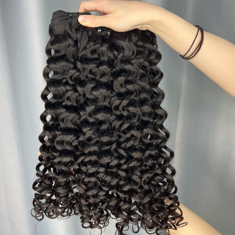3 Pieces Virgin Hair Bundles Italian Curly
