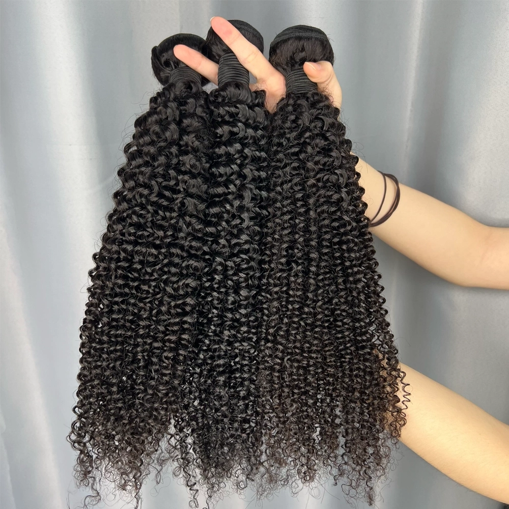 3 Pieces Virgin Hair Bundles Kinky Curly