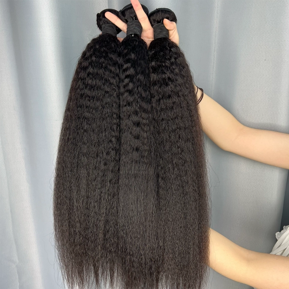 3 Pieces Virgin Hair Bundles Kinky Straight