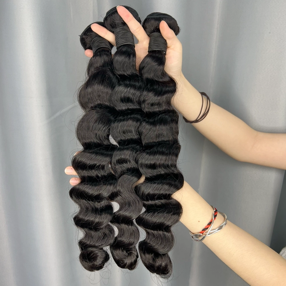 3 Pieces Virgin Hair Bundles Loose Deep Wave