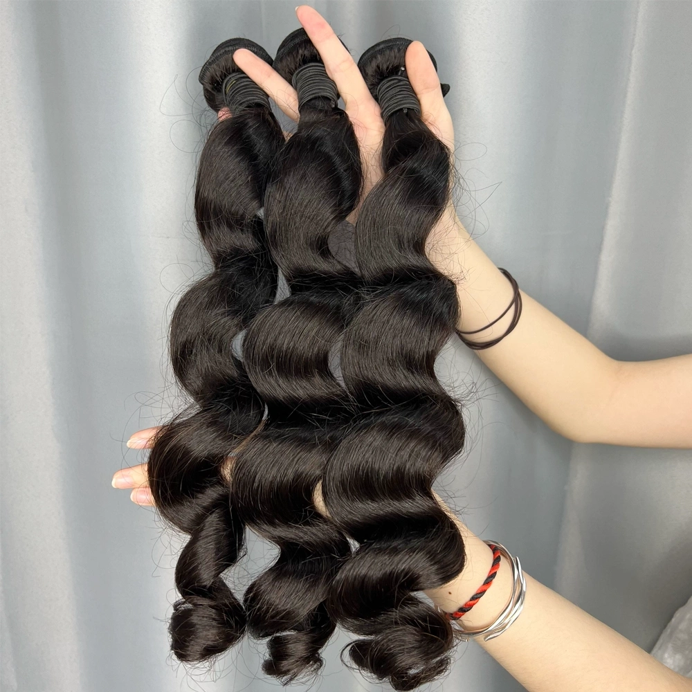 3 Pieces Virgin Hair Bundles Loose Wave