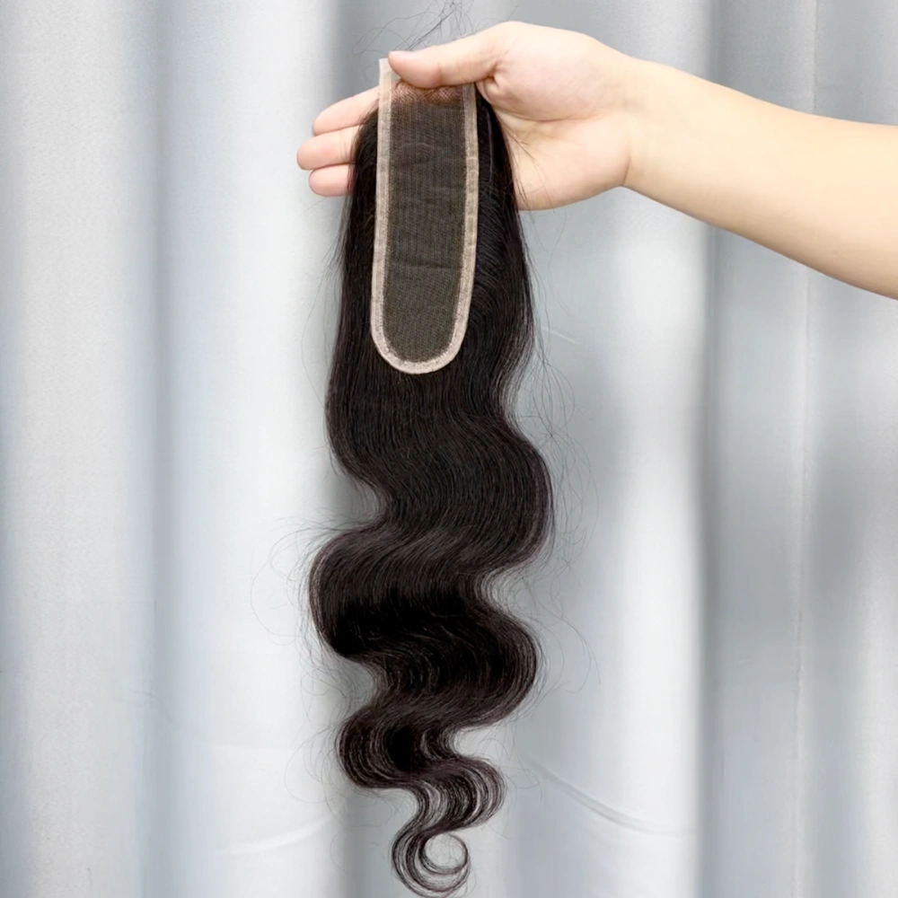 1 Piece Raw Hair 2x6 Lace Closure Body Wave