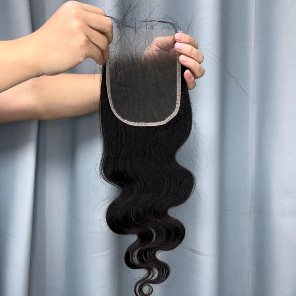 1 Piece Raw Hair 5x5 Lace Closure Body Wave