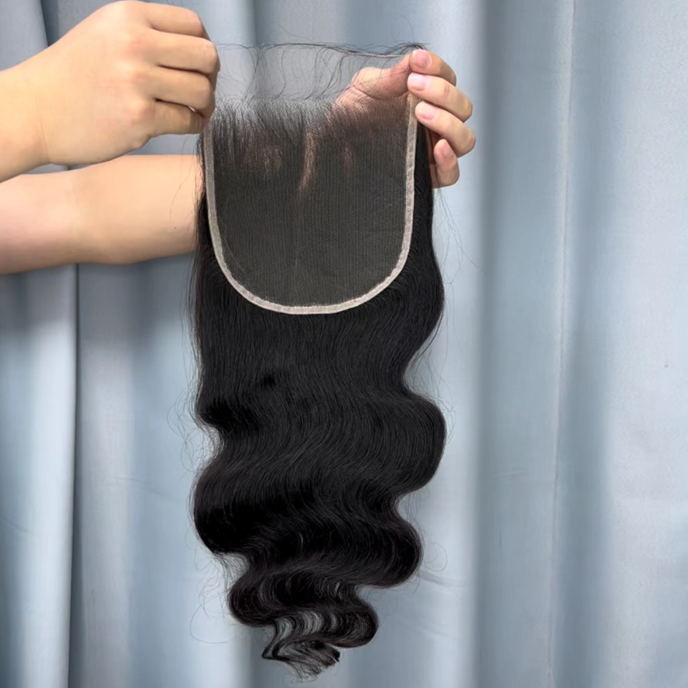 1 Piece Raw Hair 6x6 Lace Closure Body Wave