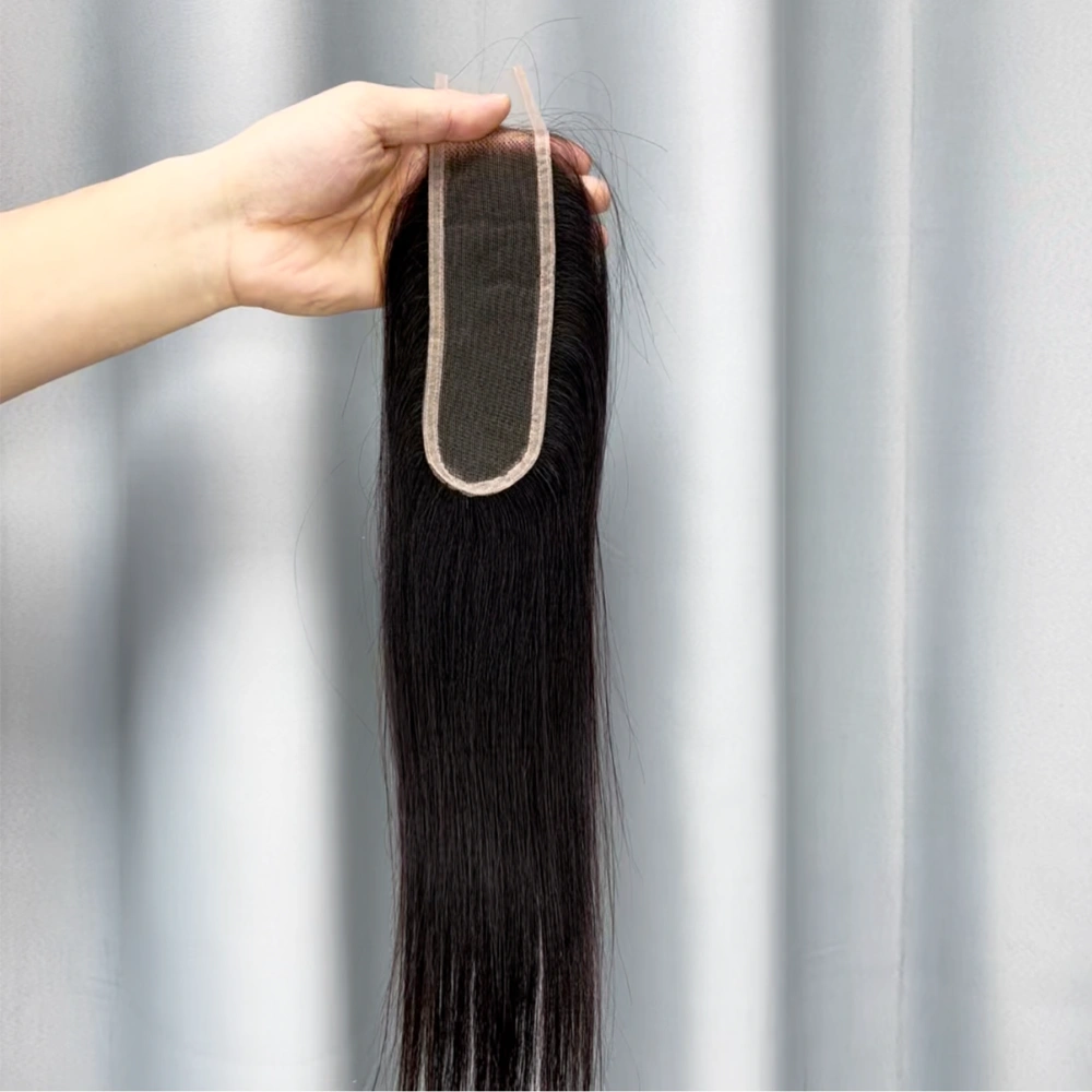 1 Piece Raw Hair 2x6 Lace Closure Straight