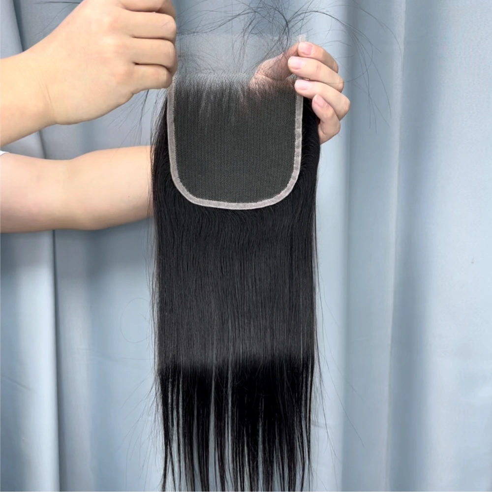 1 Piece Raw Hair 5x5 Lace Closure Straight