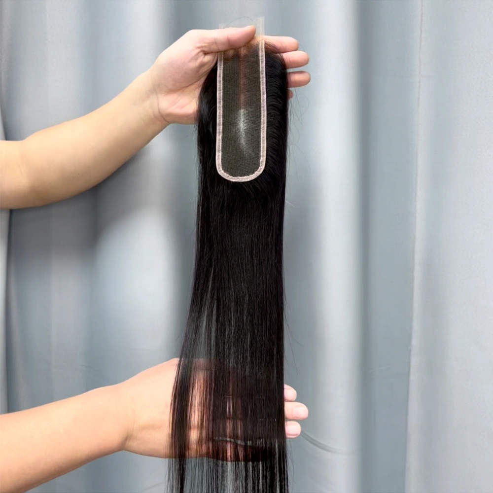 1 Piece Raw Hair 2x6 Lace Closure Straight