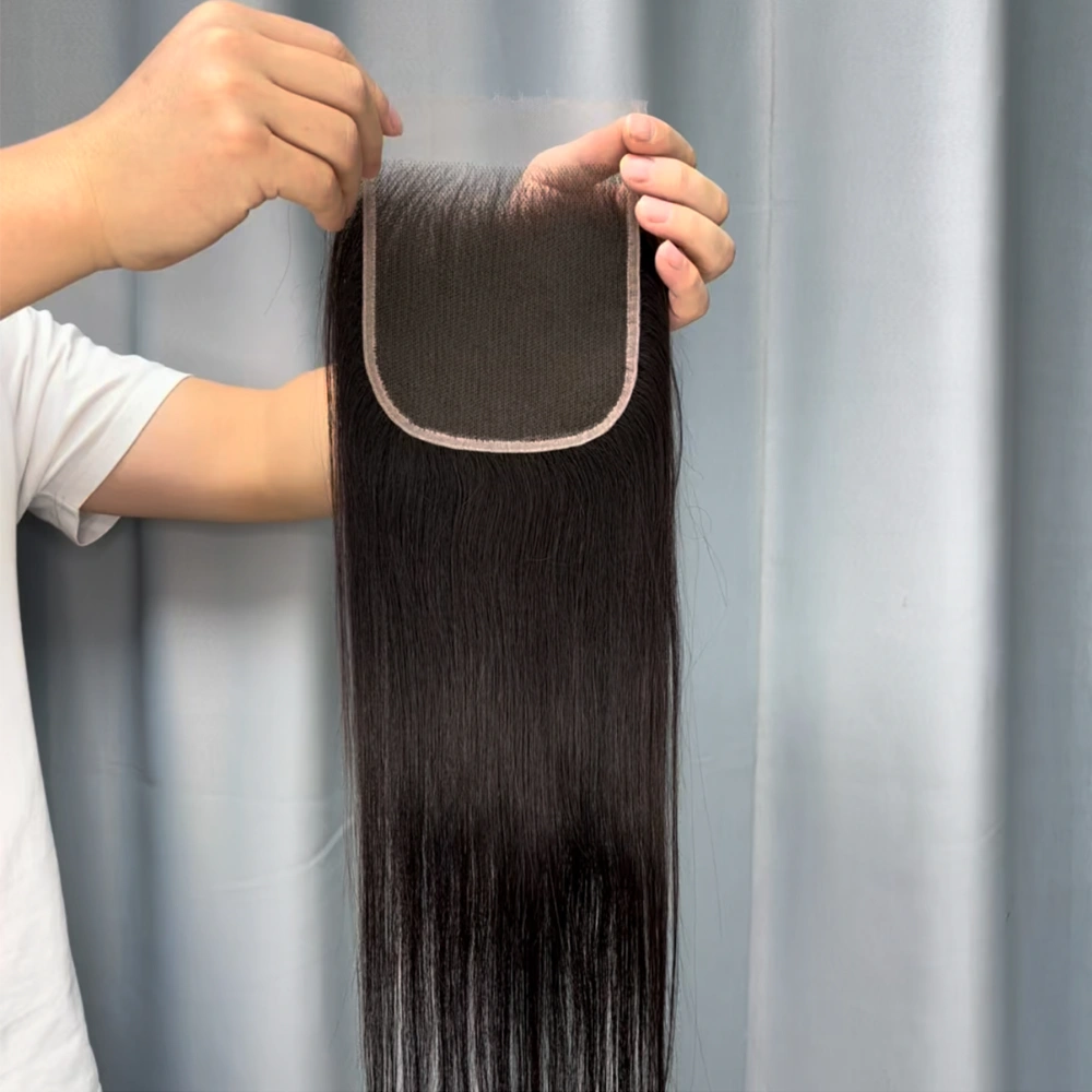 1 Piece Virgin Hair 5x5 Lace Closure All Textures ST/ BW/ DW/ WW/ LW/ IC/ DC/ KC/ KKS/ LDW