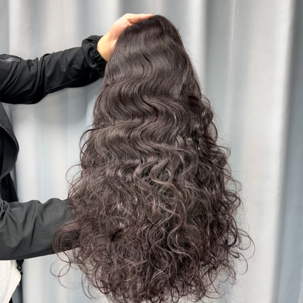 1 Piece Custom Virgin Hair 4x4 Lace Closure Wig Body Wave