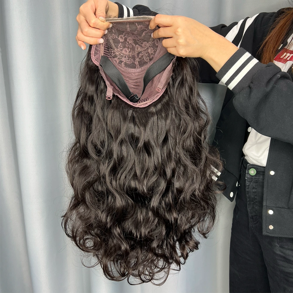 1 Piece Custom Raw Hair 4x4 Lace Closure Wig Body Wave