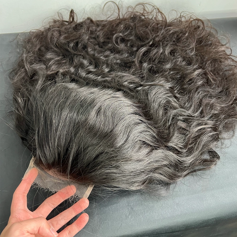 1 Piece Custom Raw Hair 4x4 Lace Closure Wig Body Wave