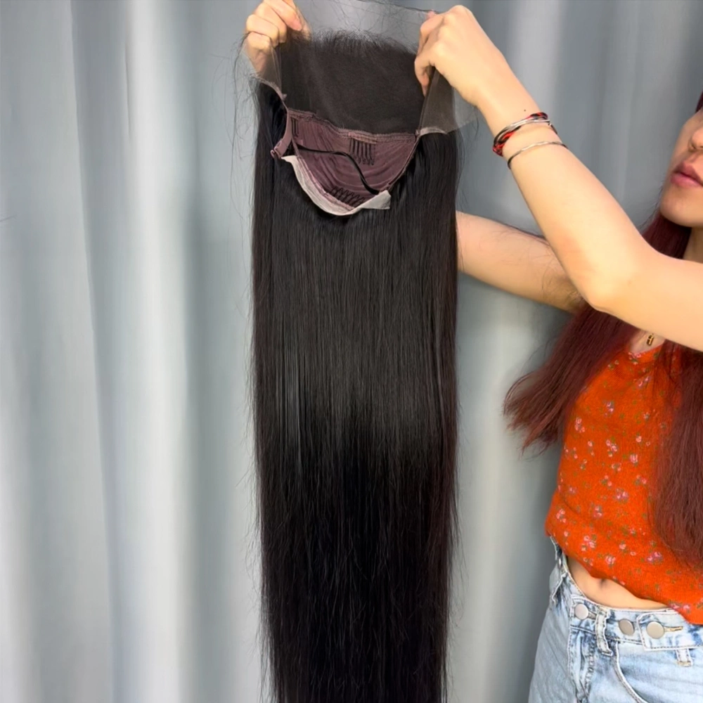 1 Piece Custom Virgin Hair 13x4 Lace Frontal Wig Straight