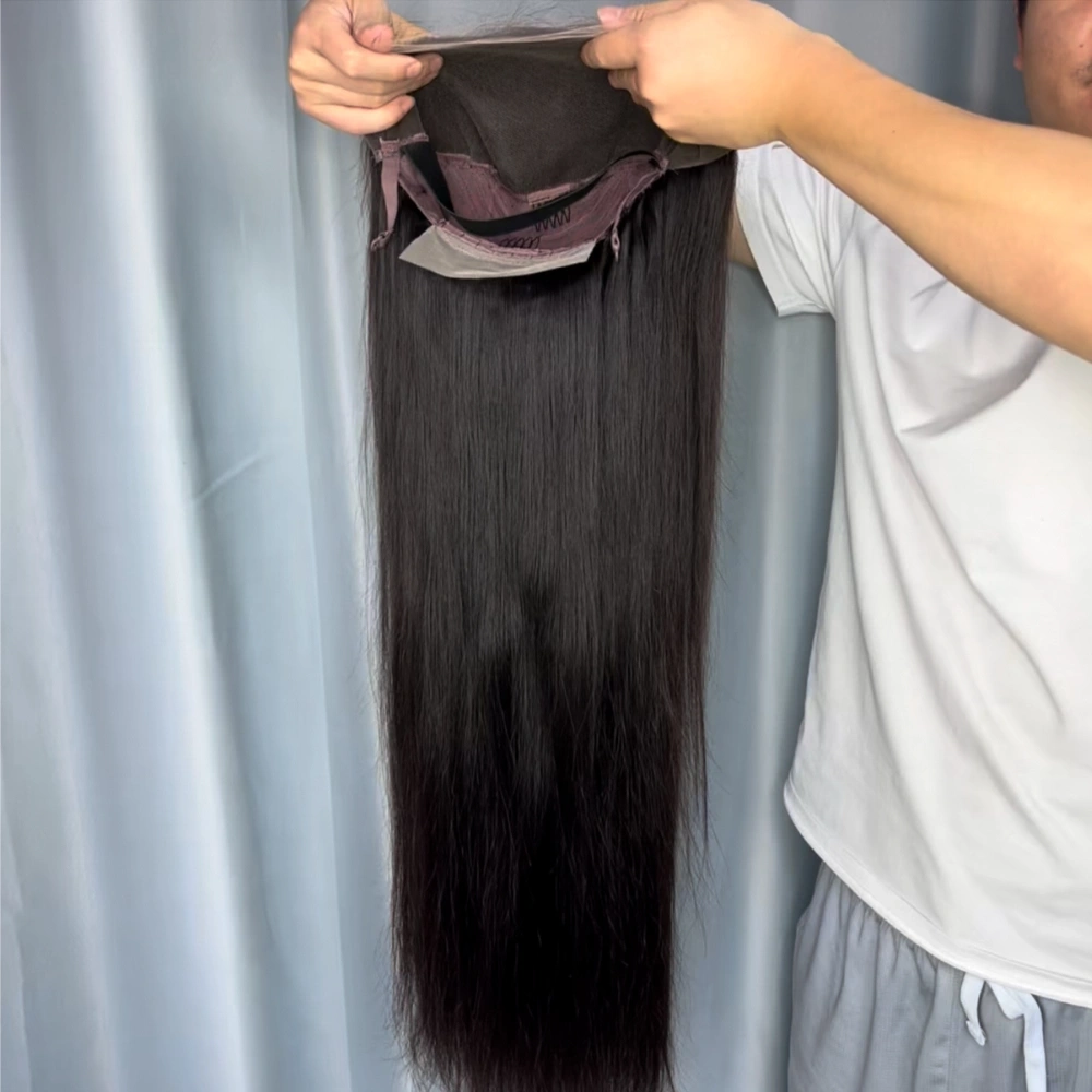 1 Piece Custom Virgin Hair 13x6 Lace Frontal Wig Straight