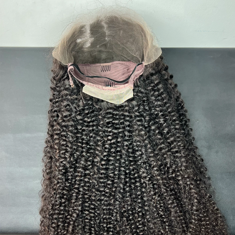 1 Piece Custom Virgin Hair 13x6 Lace Frontal Wig Deep Curly