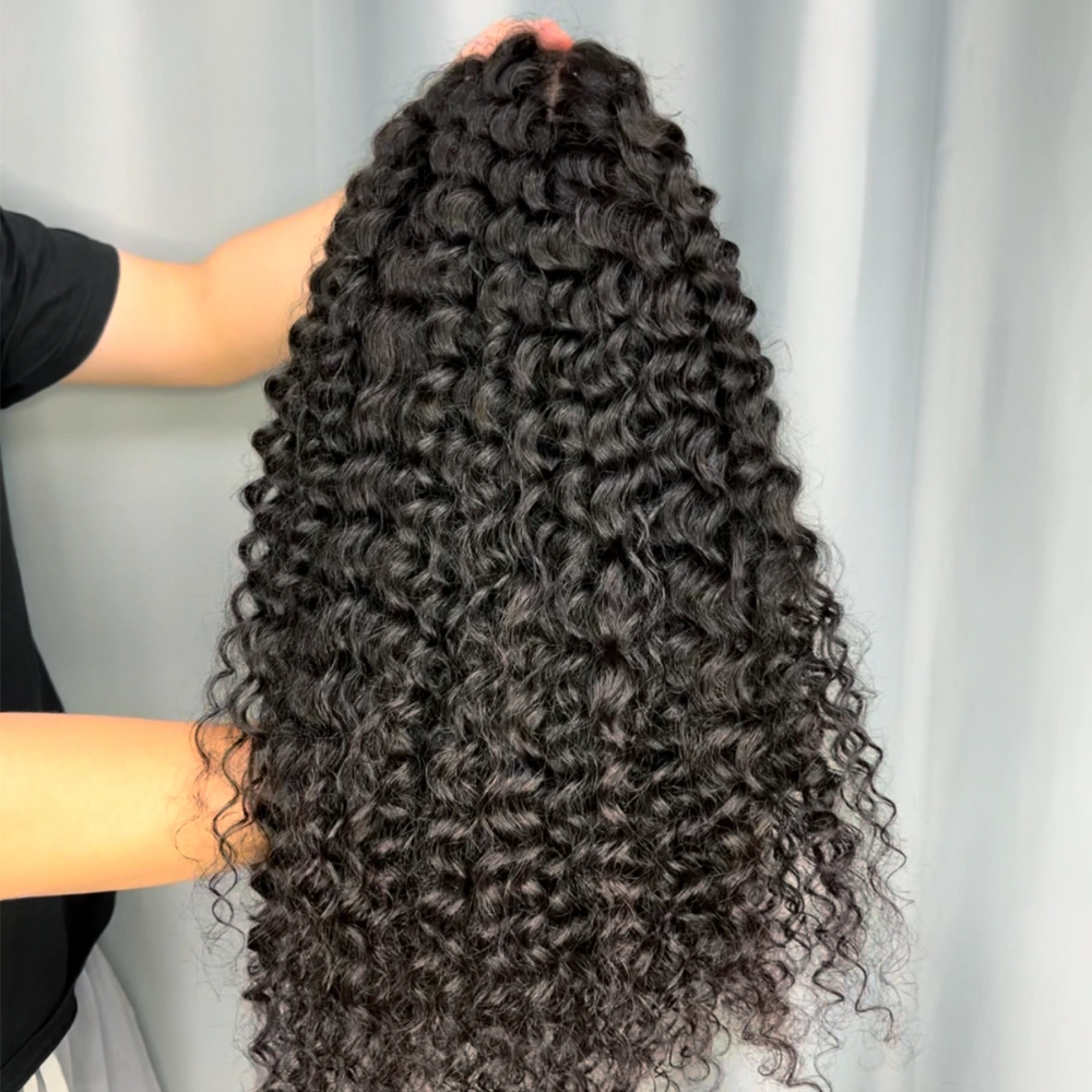 1 Piece Custom Virgin Hair 13x4 Lace Frontal Wig Deep Wave