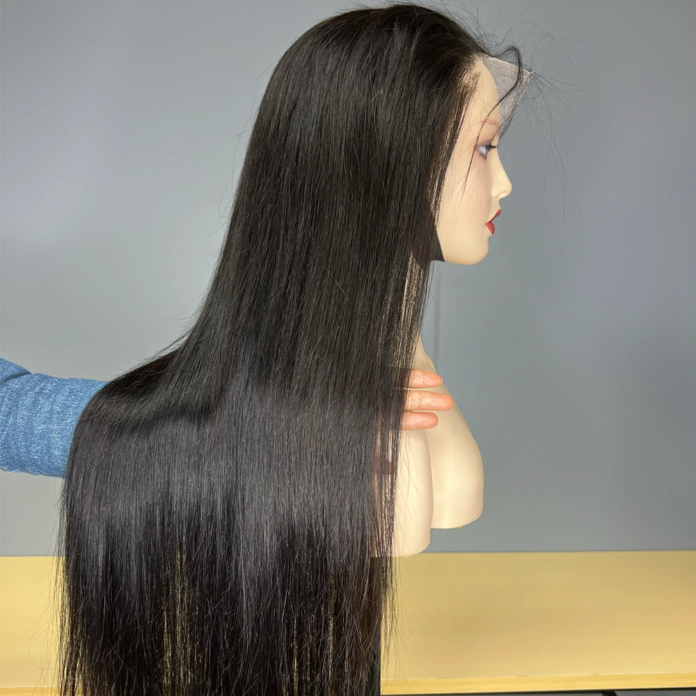 1 Piece Custom Virgin Hair 13x4 Lace Frontal Wig Straight