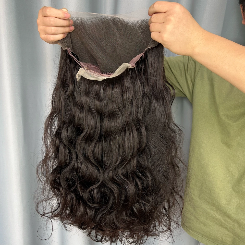 1 Piece Custom Virgin Hair 13x6 Lace Frontal Wig Body Wave