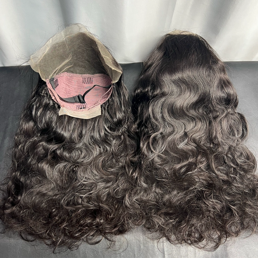 1 Piece Custom Virgin Hair 13x6 Lace Frontal Wig Body Wave