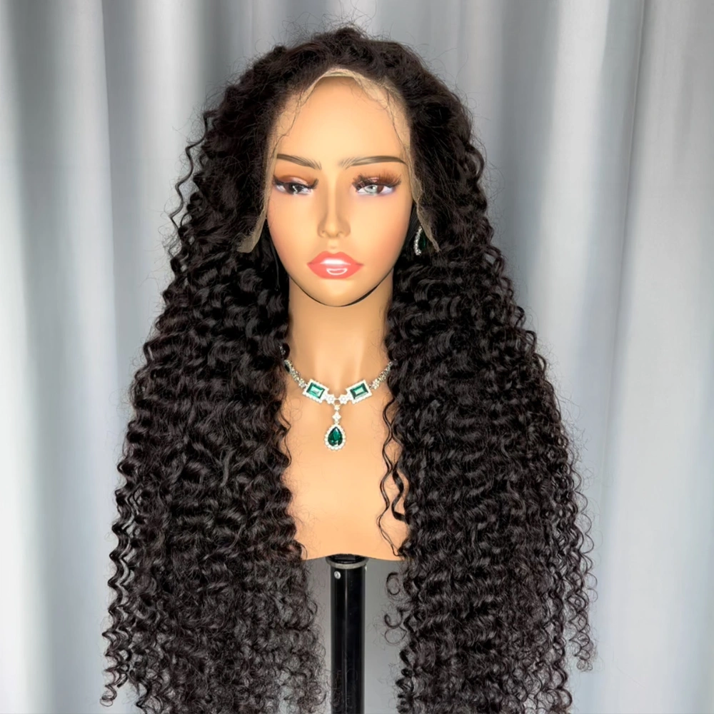 1 Piece Custom Virgin Hair 13x6 Lace Frontal Wig Deep Wave