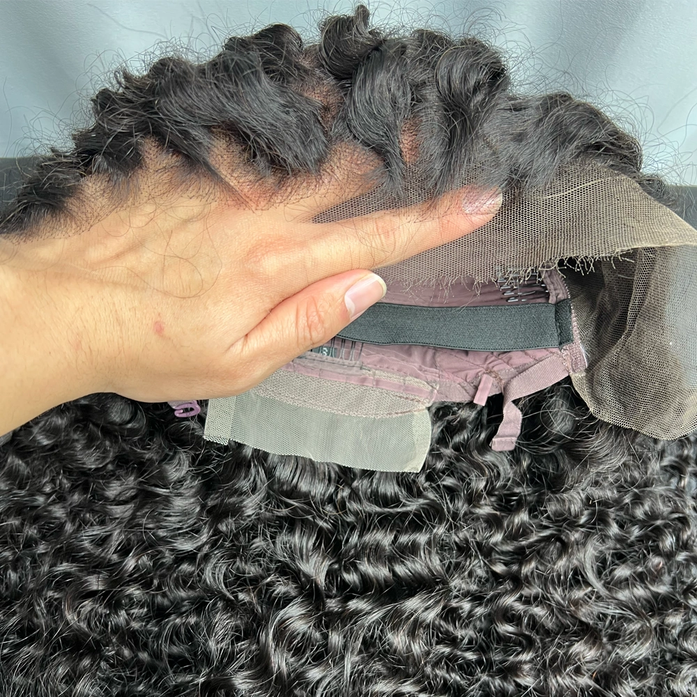 1 Piece Custom Virgin Hair 13x6 Lace Frontal Wig Deep Wave