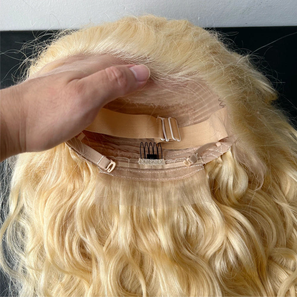 1 Piece Custom 613 Blonde Hair 13x4 Lace Frontal Wig Straight