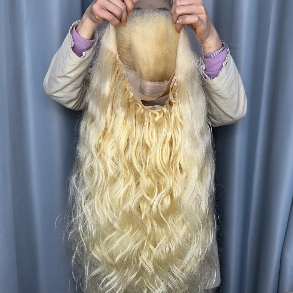 1 Piece Custom 613 Blonde Hair 13x6 Lace Frontal Wig Body Wave