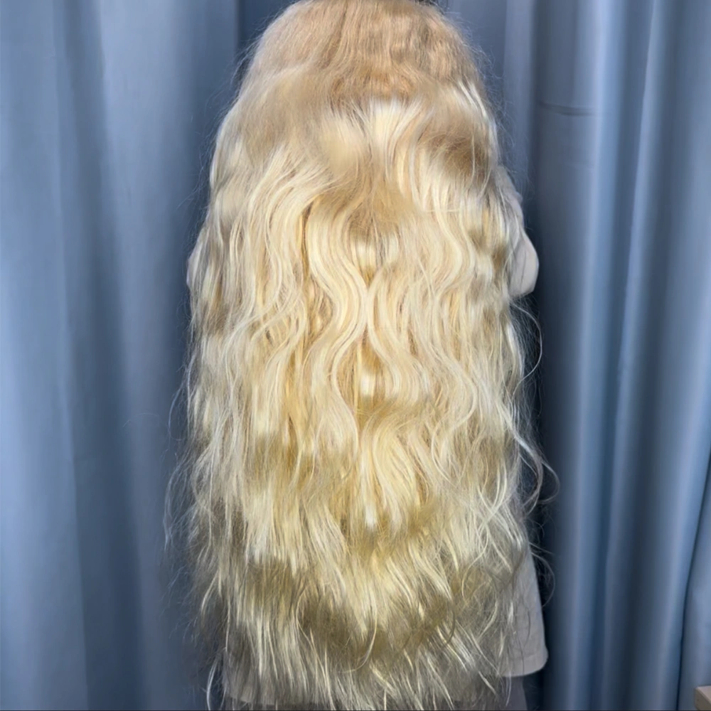 1 Piece Custom 613 Blonde Hair 13x6 Lace Frontal Wig Body Wave